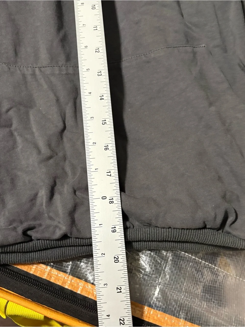 BELLIFY Faded Wash Oversized Boxy Hoodie in Charcoal L